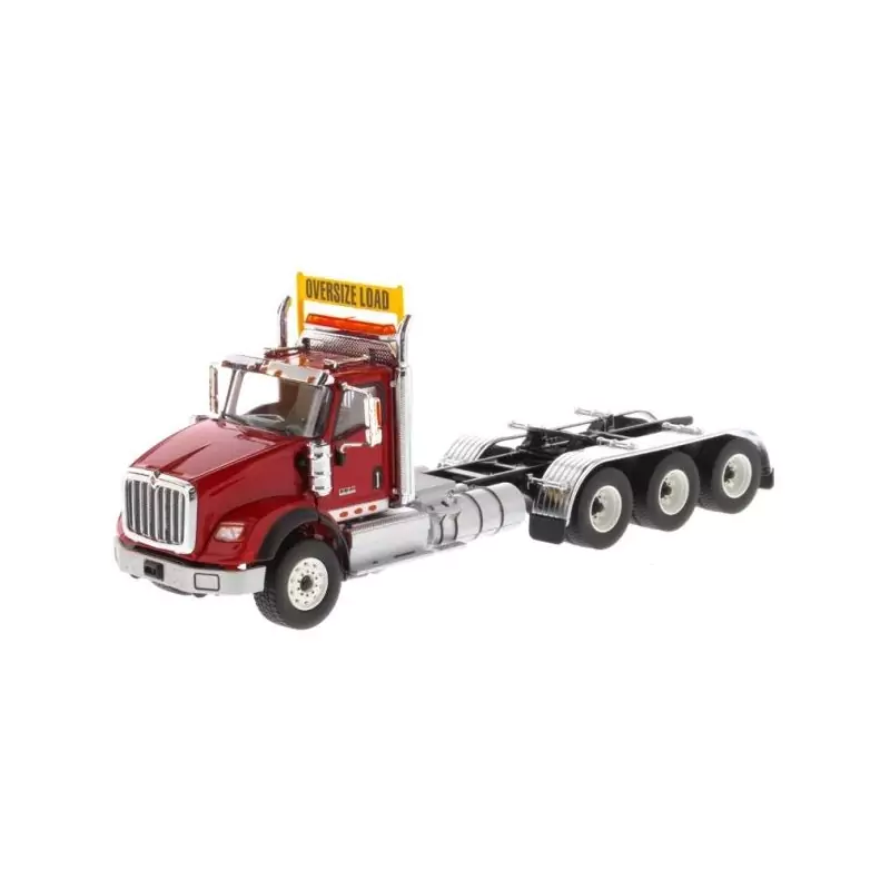 Marketplace : INTERNATIONAL HX620 Day Cab Tridem rouge - Diecast Ma...
