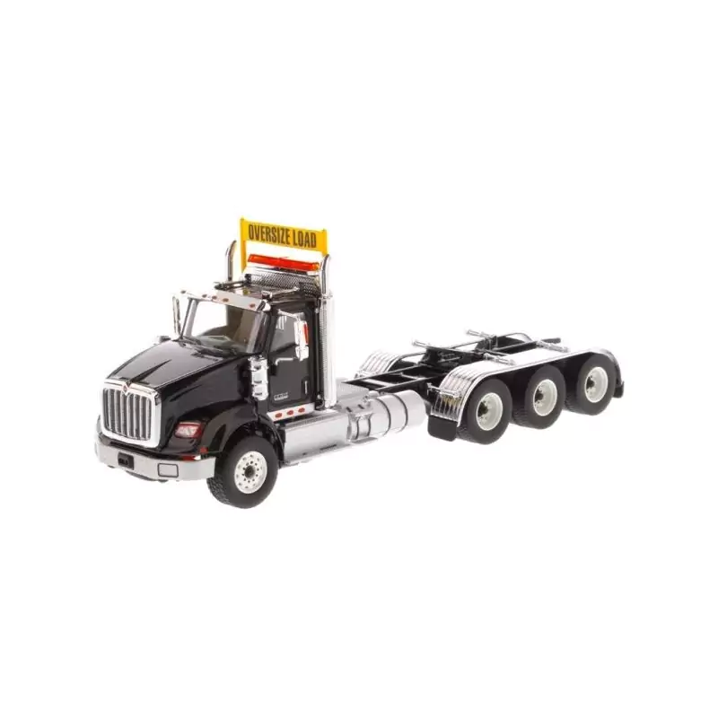 Marketplace : INTERNATIONAL HX620 Day Cab Tridem noir - Diecast Mas...