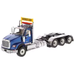 Marketplace : INTERNATIONAL HX620 Day Cab Tridem bleu - Diecast Mas...