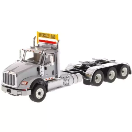 Marketplace : INTERNATIONAL HX620 Day Cab Tridem gris - Diecast Mas...