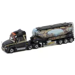 Marketplace : IVECO Strator 560 Hi-Way 6x2 et remorque silo transpo...