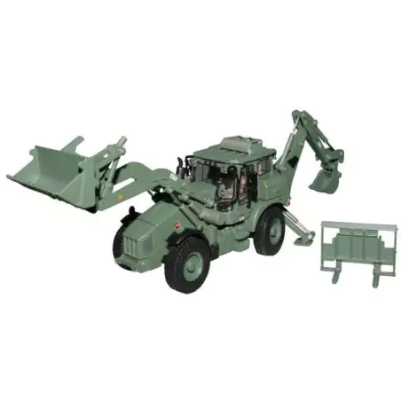 Marketplace : Tractopelle JCB HMEE version militaire vert - Motorar...