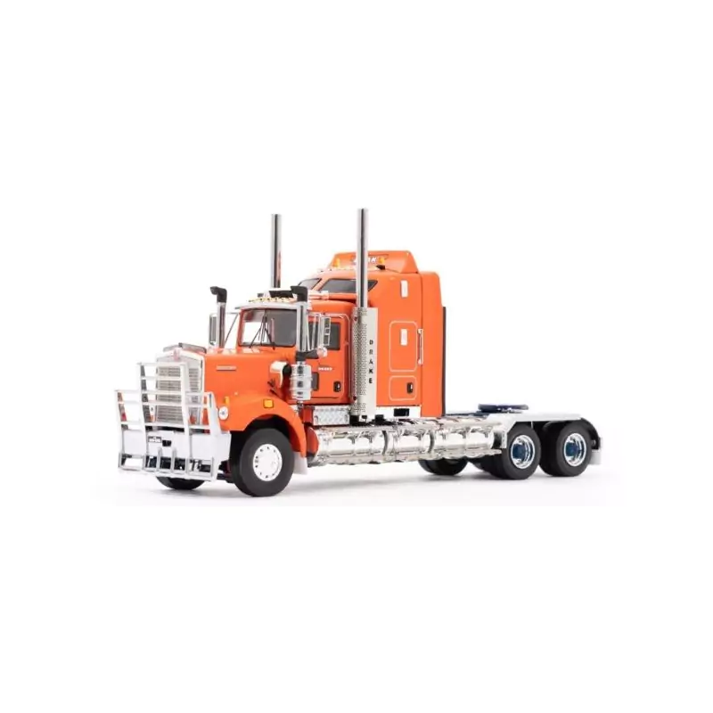 Marketplace : KENWORTH C509 6x4 Sleeper Orange - Drake - 1:50