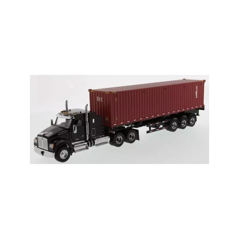 Marketplace : KENWORTH T880 SFFA 6x4 + porte container et container...