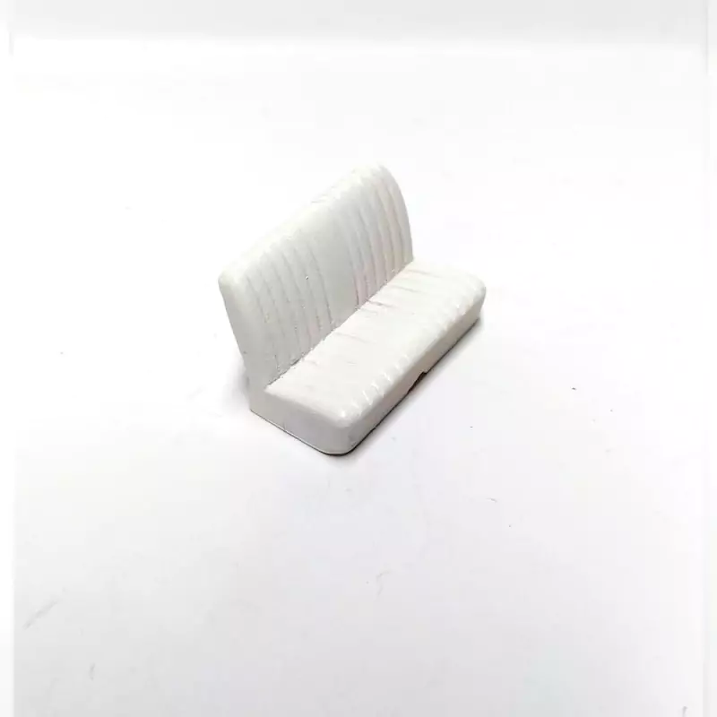 Banquette en résine - Blanc - 1:43 - Artisans43 |Pièces et kits pou...