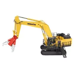 Marketplace : Pelle KOMATSU PC1250 avec pince de démolition - NZG -...
