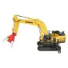Marketplace : Pelle KOMATSU PC1250 avec pince de démolition - NZG -...