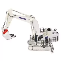 Marketplace : Pelle KOMATSU PC1250 avec Quick coupler Blanche - NZG...