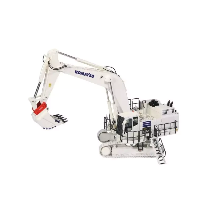 Marketplace : Pelle KOMATSU PC1250 avec Quick coupler Blanche - NZG...