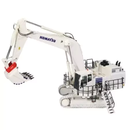 Marketplace : Pelle KOMATSU PC1250 avec Quick coupler Blanche - NZG...