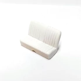 Banquette en résine - Blanc - 1:43 - Artisans43 |Pièces et kits pou...