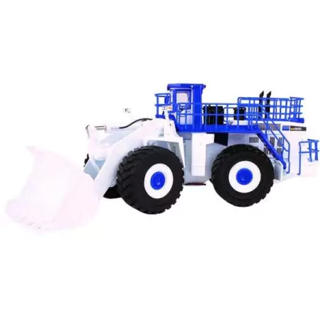 Marketplace : Chargeur KOMATSU WA900-3 WHITE DEMO - First Gear - 1:50
