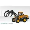 Marketplace : Chargeur sur roues KOMATSU WA 250 PT avec Pince à Gru...