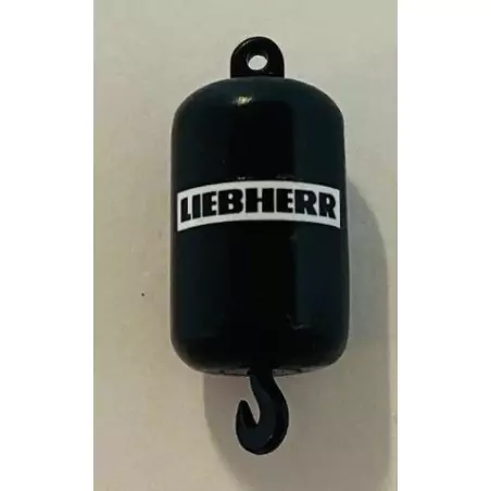 Marketplace : Crochet 14.3 Tonnes LIEBHERR Noir - YCC - 1:50