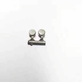 2 phares ø 3.75 mm - White Metal - CPC Production