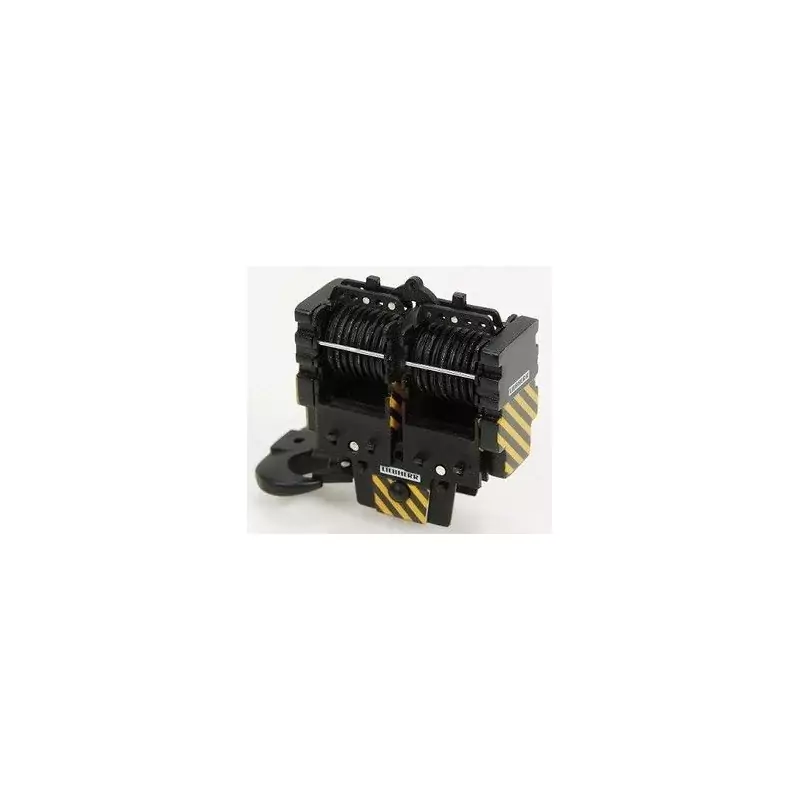 Marketplace : Crochet 450 Tonnes 18 Poulies "Noir et Jaune" LIEBHER...