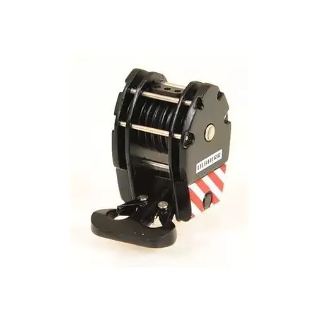 Marketplace : Crochet 143 Tonnes 7 Poulies "Noir, Rouge et Blanc" L...