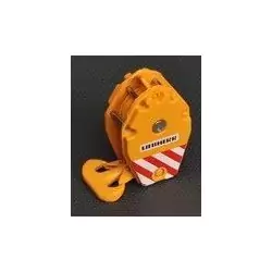 Marketplace : Crochet 71 Tonnes 3 Poulies "Jaune,Rouge et Blanc" LI...