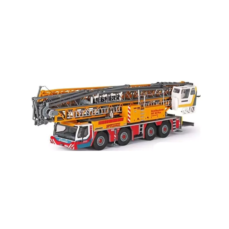 Marketplace : Grue LIEBHERR MK88 4 Essieux SPIEGL - Conrad - 1:50