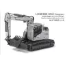 Marketplace : LIEBHERR R920 Compact grise - Conrad - 1:50