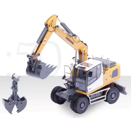 Marketplace : Pelle sur pneus LIEBHERR A920 - Conrad - 1:50