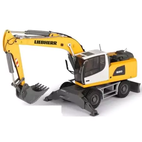 Marketplace : Pelle sur pneus LIEBHERR A920 Tier III - Conrad - 1:50