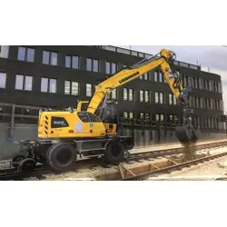 Marketplace : Pelle LIEBHERR A922 Rail - NZG - 1:50