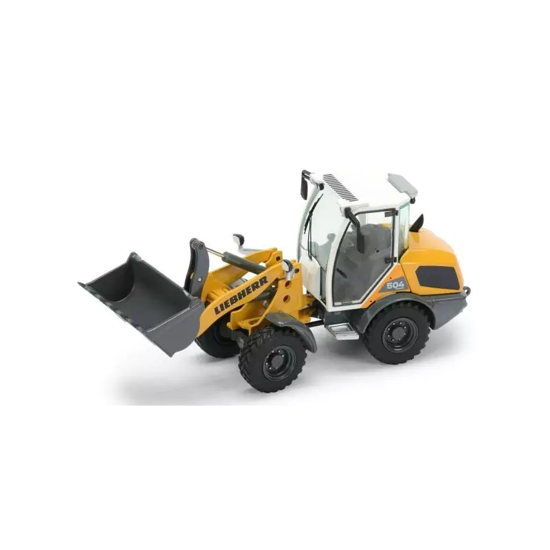 Marketplace : Chargeuse sur pneus LIEBHERR L504 Compact - NZG - 1:50
