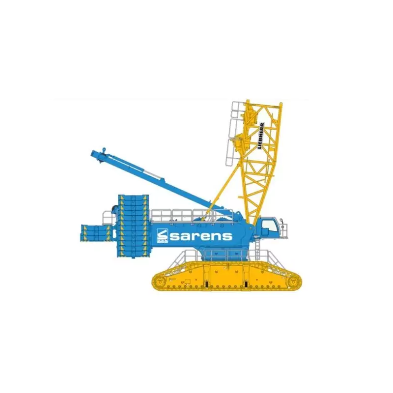 Marketplace : Grue sur chenilles LIEBHERR LR 11000 SARENS - NZG - 1:50