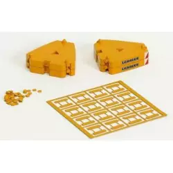 Marketplace : Contre-Poids 5 Tonnes Pour Grue LIEBHERR LTM 11200 - ...