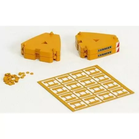 Marketplace : Contre-Poids 5 Tonnes Pour Grue LIEBHERR LTM 11200 - ...