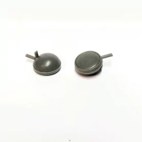 2 Longues Portée ø12.50 mm - Résine - 1:18 - Artisans43