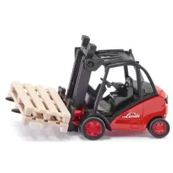 Marketplace : Elévateur LINDE avec 2 palettes - Siku - 1:50