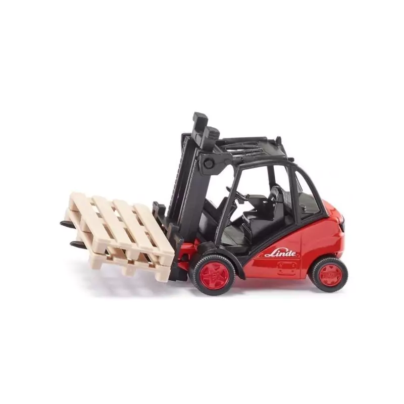 Marketplace : Elévateur LINDE avec 2 palettes - Siku - 1:50