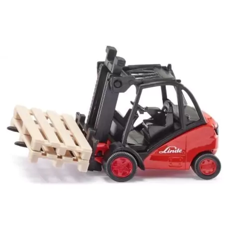 Marketplace : Elévateur LINDE avec 2 palettes - Siku - 1:50