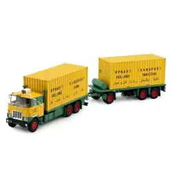 Marketplace : MACK F700 6x4 porteur avec porte containers et contai...