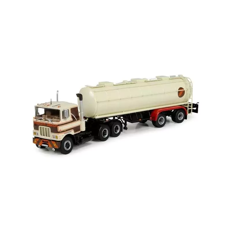 Marketplace : MACK F700 et remorque citerne Sabaton - Tekno - 1:50