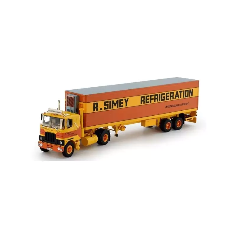 Marketplace : MACK F700 4x2 avec remorque frgo 2 Essieux SIMEY REFR...