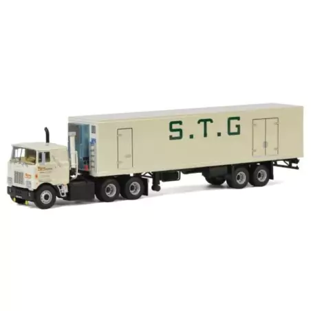 Marketplace : MACK F700 6x4 avec remorque frigo 2 Essieux S.T.G - W...