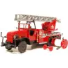 Marketplace : MAGIRUS 6x4 Pompier avec échelle - Conrad - 1:50