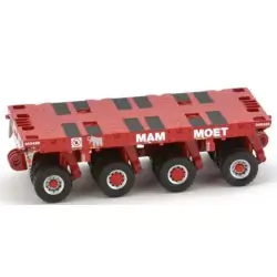Marketplace : Module MAMMOET SPMT 4 Essieux - IMC Models - 1:50