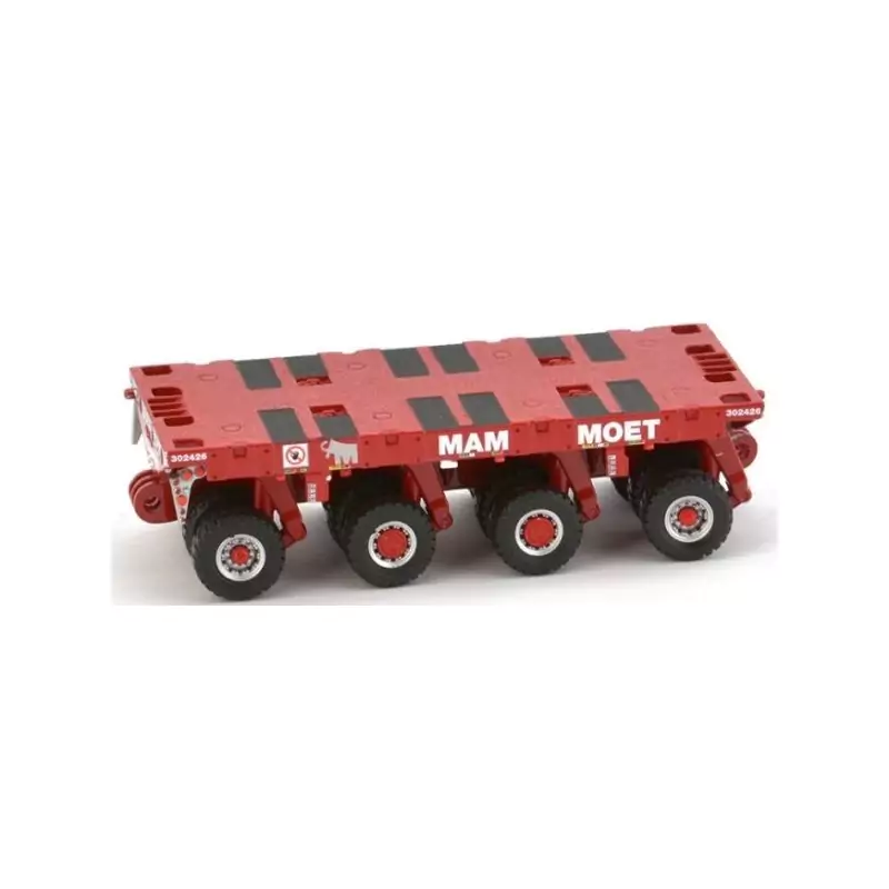 Marketplace : Module MAMMOET SPMT 4 Essieux - IMC Models - 1:50