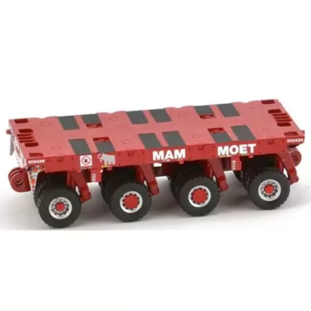 Marketplace : Module MAMMOET SPMT 4 Essieux - IMC Models - 1:50