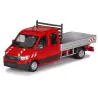 Marketplace : Camion benne MAN TGE rouge - - Conrad - 1:50