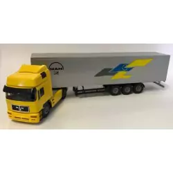 Marketplace : MAN F2000 4x2 et remorque caisse rigide MAN - Conrad ...