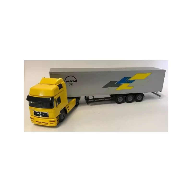 Marketplace : MAN F2000 4x2 et remorque caisse rigide MAN - Conrad ...