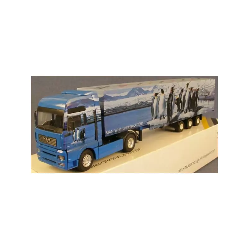 Marketplace : MAN TGA XXL Avec remorque 3 Essieux WEIHNACHTSMODELL ...