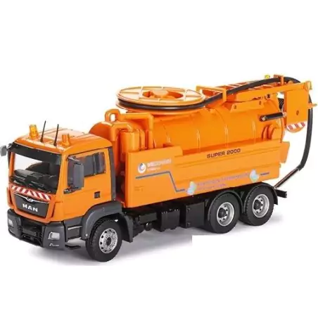 Marketplace : MAN TGS Euro 6 super 2000 6x4 pour curage de fosses W...