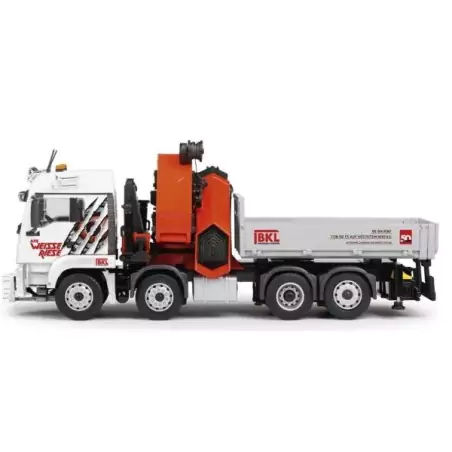 Marketplace : MAN TGS LX Euro6 Plateau avec grue PALFINGER PK92002-...