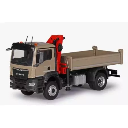 Marketplace : MAN TGS NN 4x2 porteur benne avec grue de chargement ...